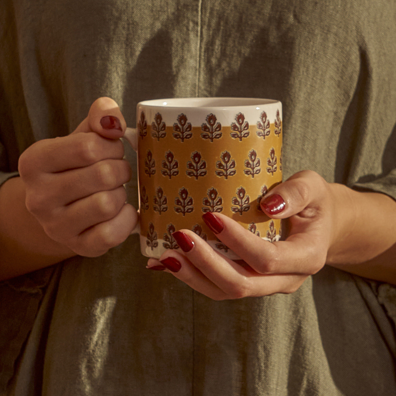 Indian Porcelain Mug