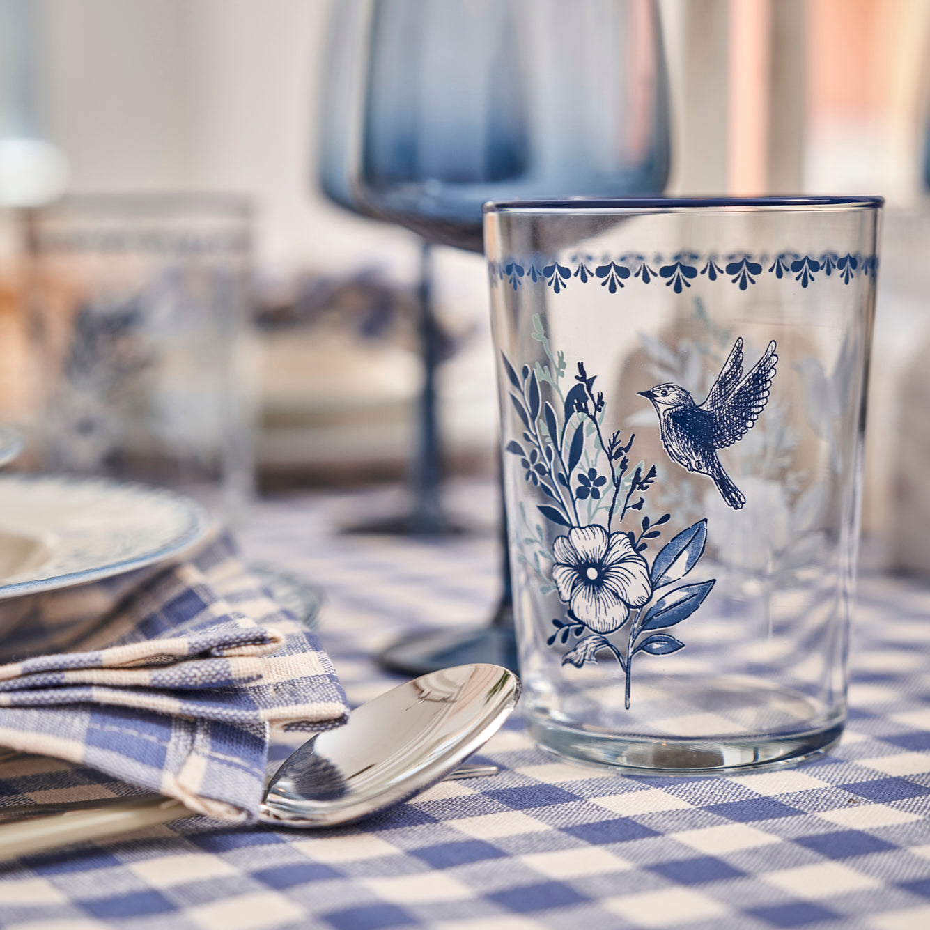 Bleu Blanc Tumbler