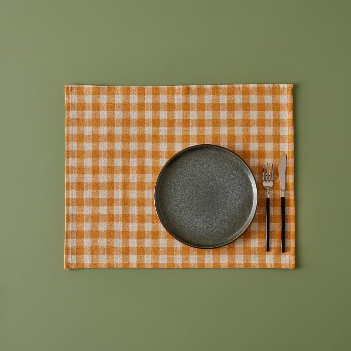 Pavia Gingham Cotton Placemat