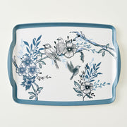 Bleu Blanc Melamine Serving Tray