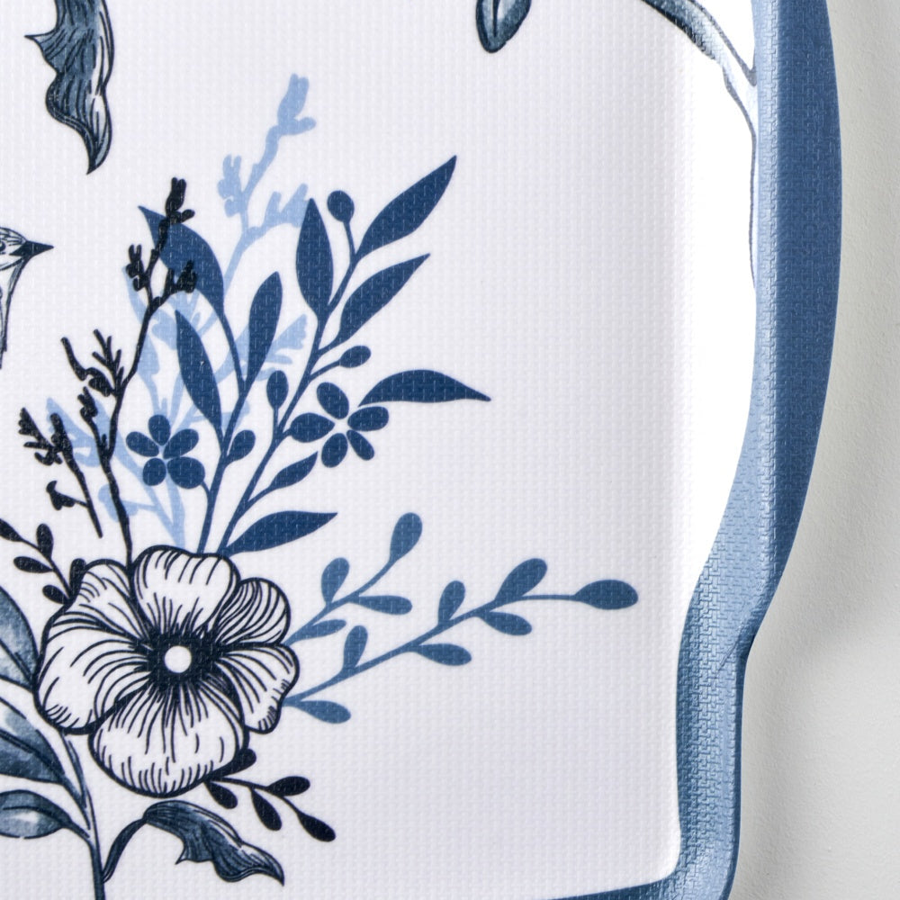 Bleu Blanc Melamine Serving Tray additional view
