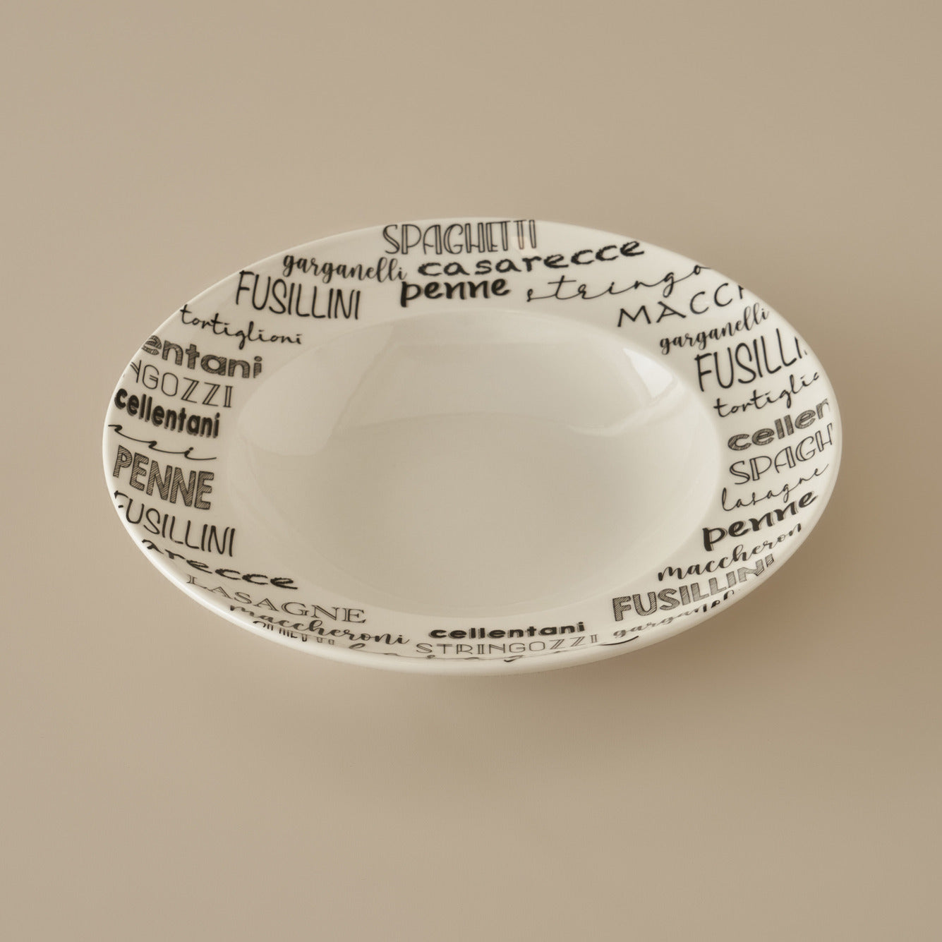 Alfredo Porcelain Pasta Bowl