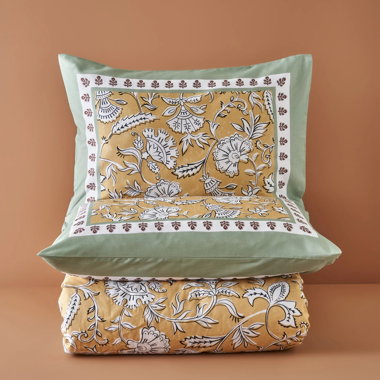 Indian Cotton Sateen Duvet Set