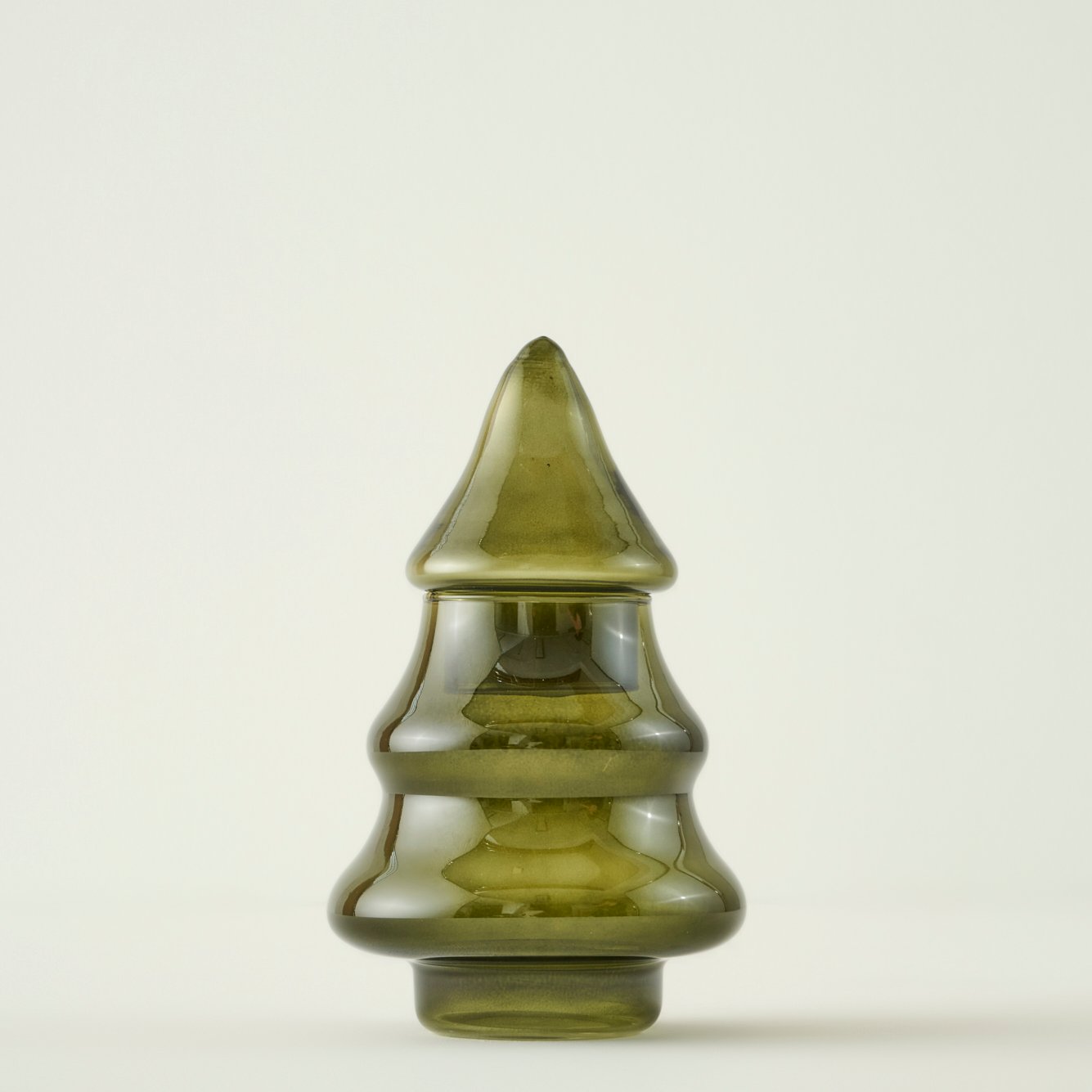 Pine Glass Tree Ornament