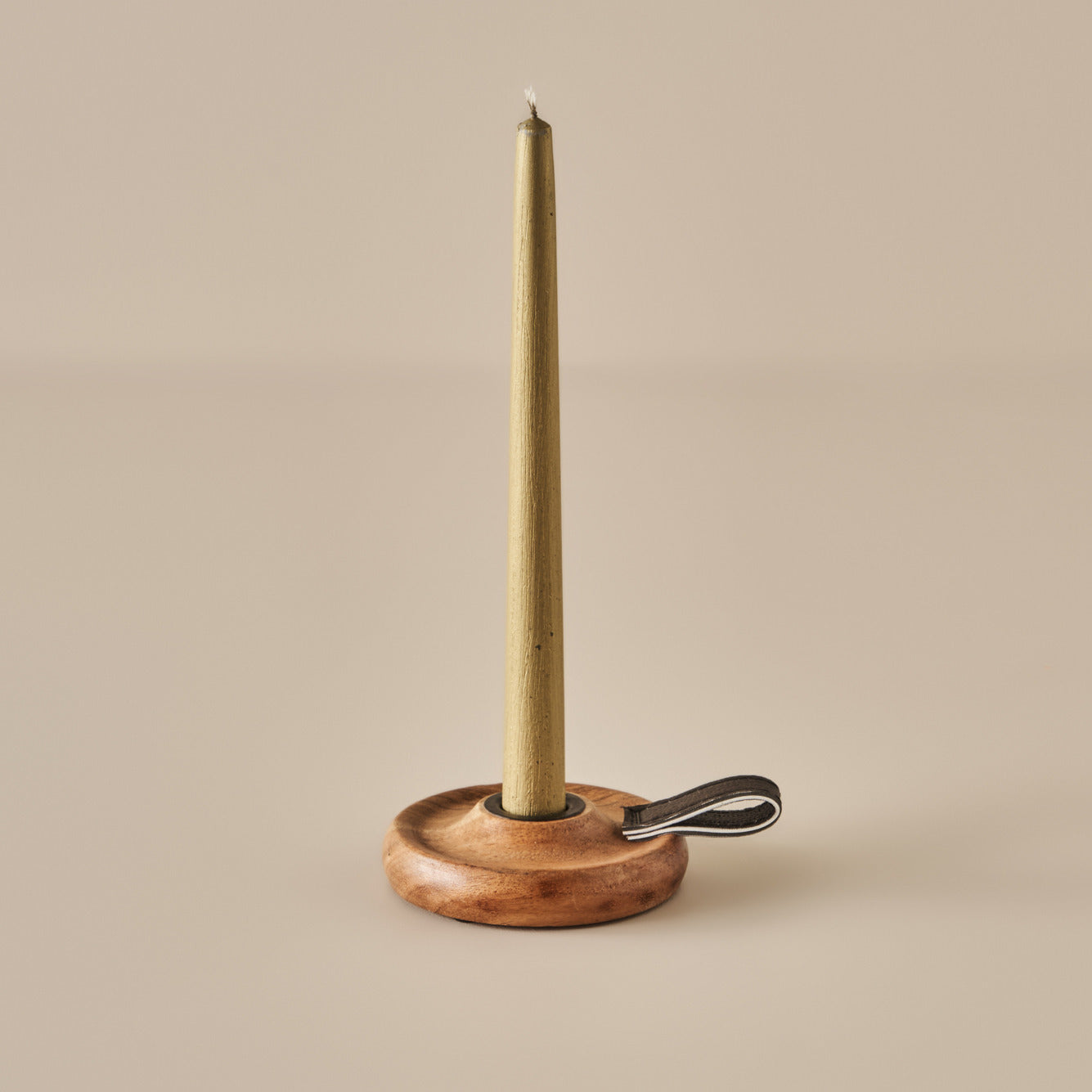 Carlo Wooden Candle Holder