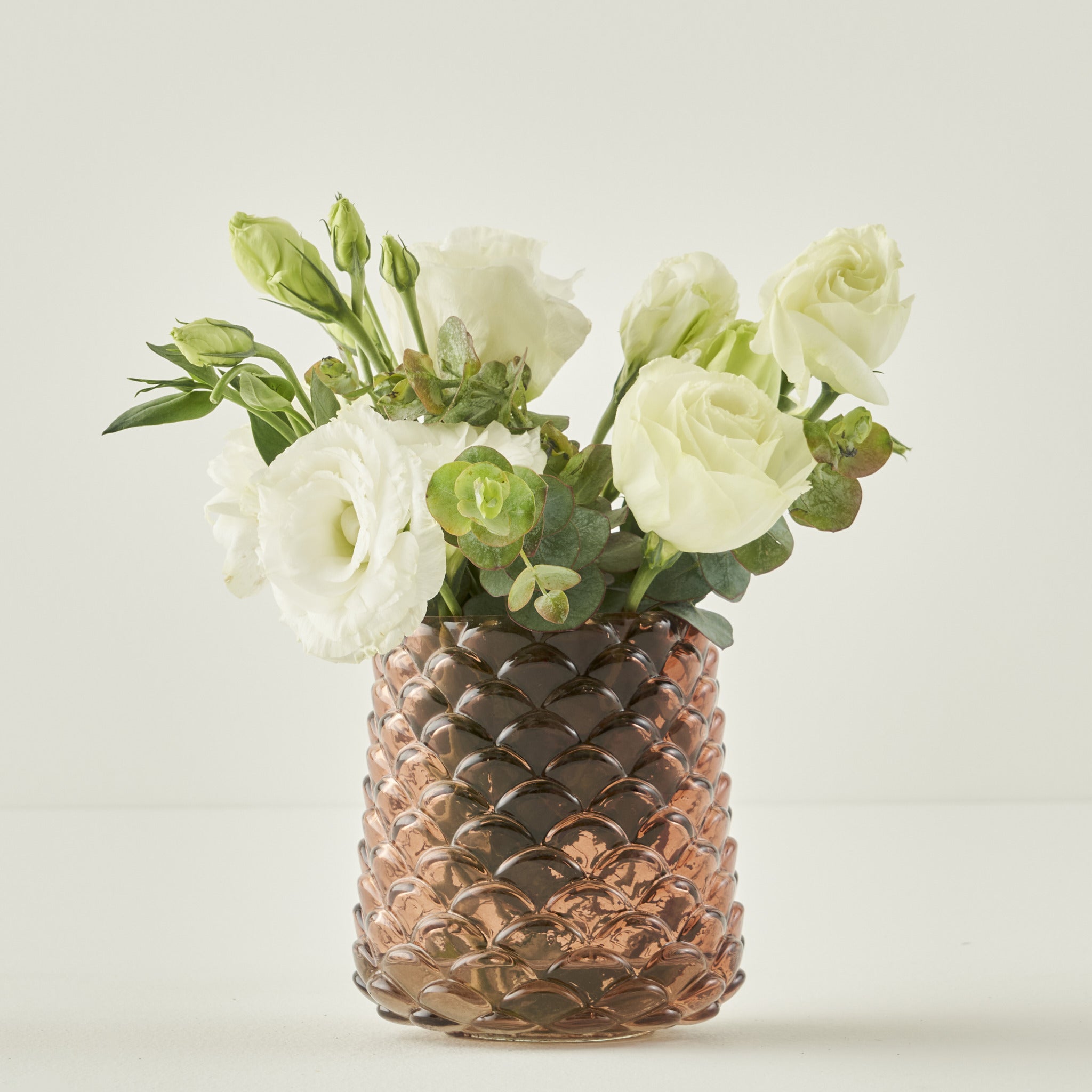 Irene Fish Scale Pattern Vase
