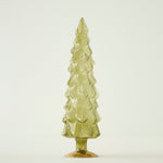 Pine Tree Glass Christmas Ornament