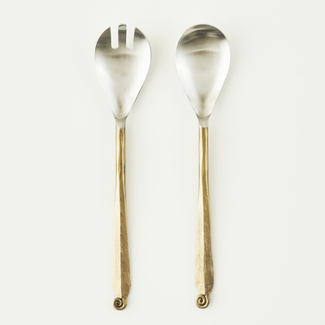 Finta Stainless Steel Salad Serving Set