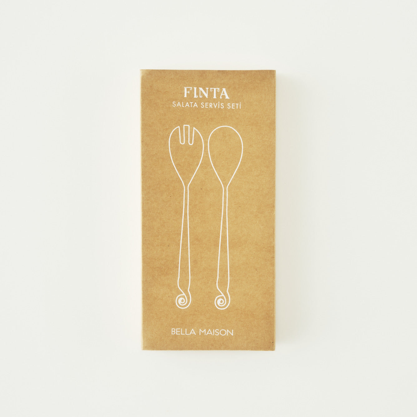 Finta Stainless Steel Salad Serving Set