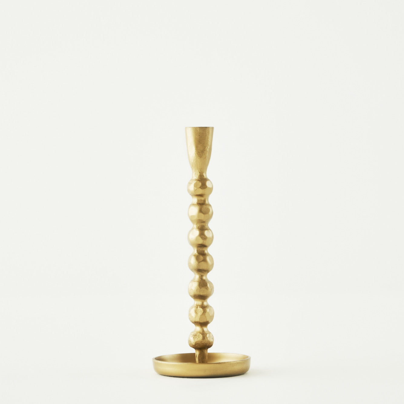 Sofya Gold Taper Candle Holder