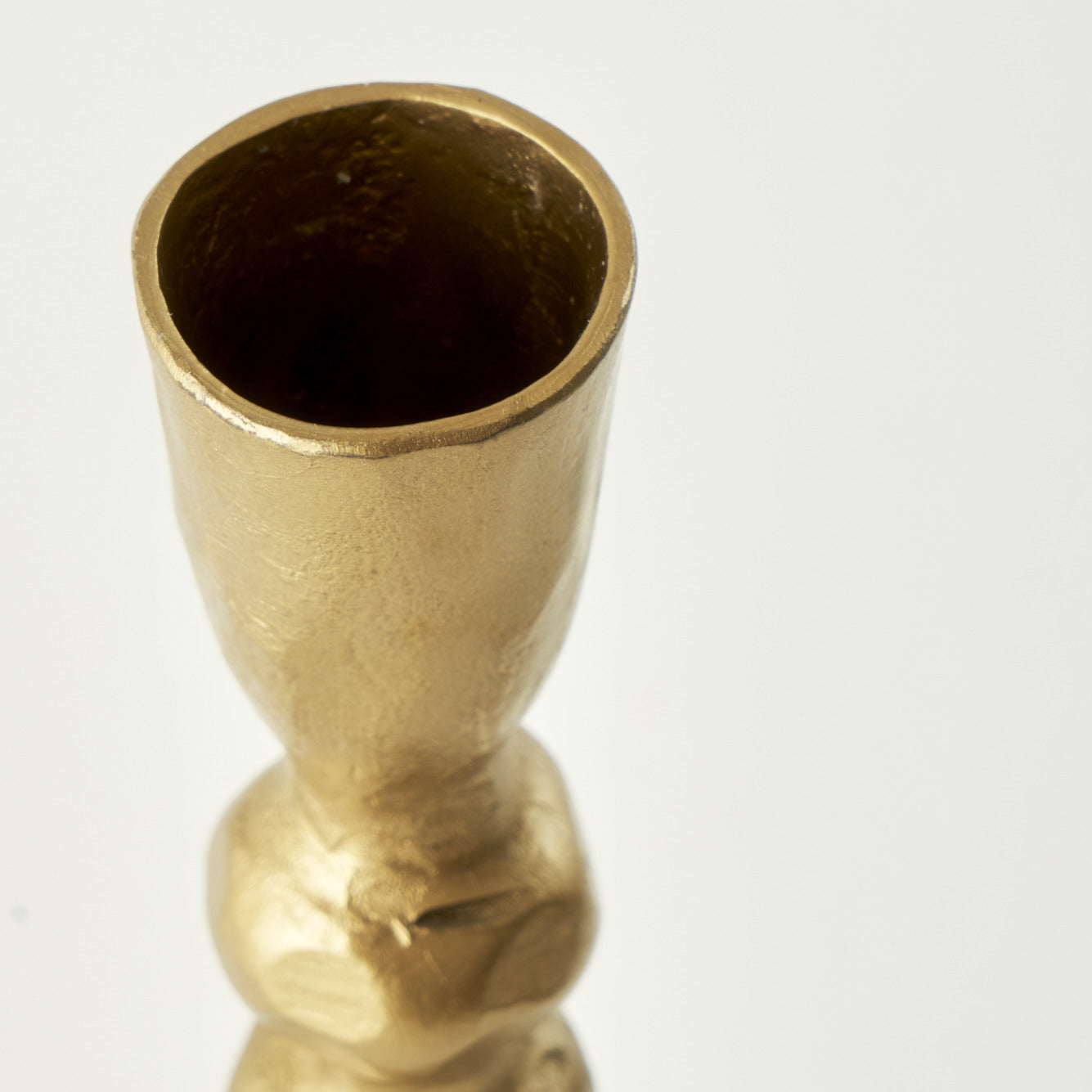 Sofya Gold Taper Candle Holder