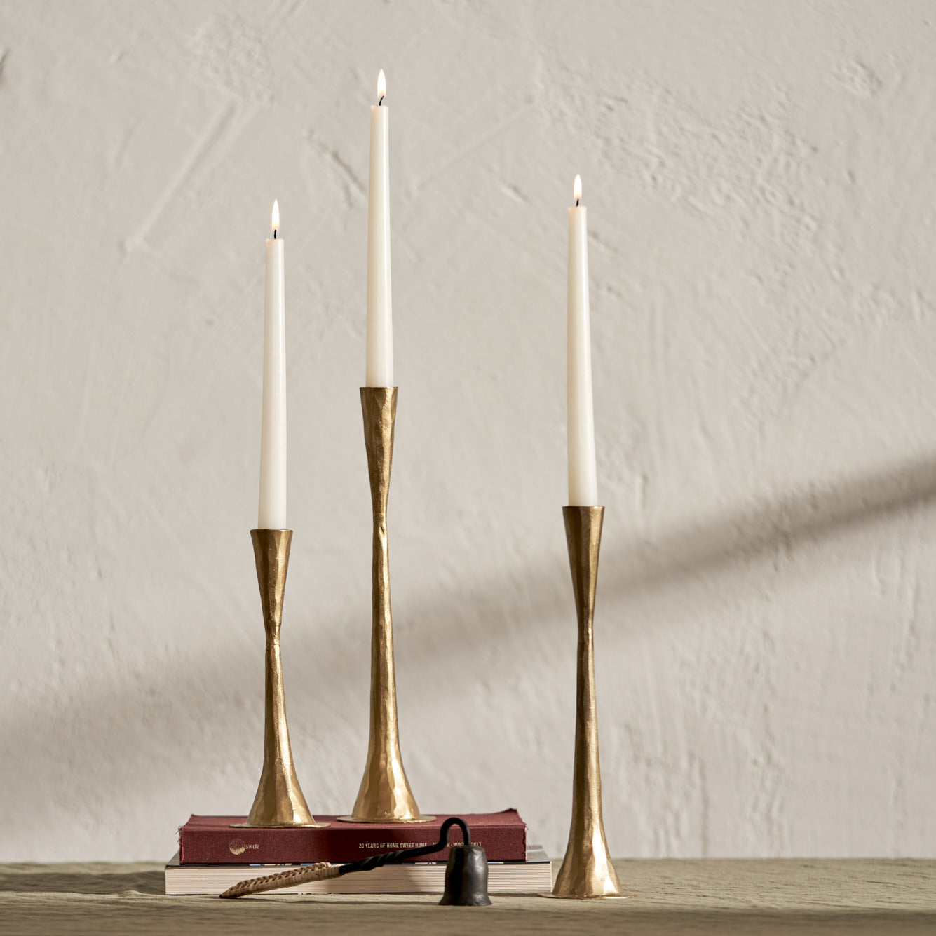 Dupni Gold Candle Holder