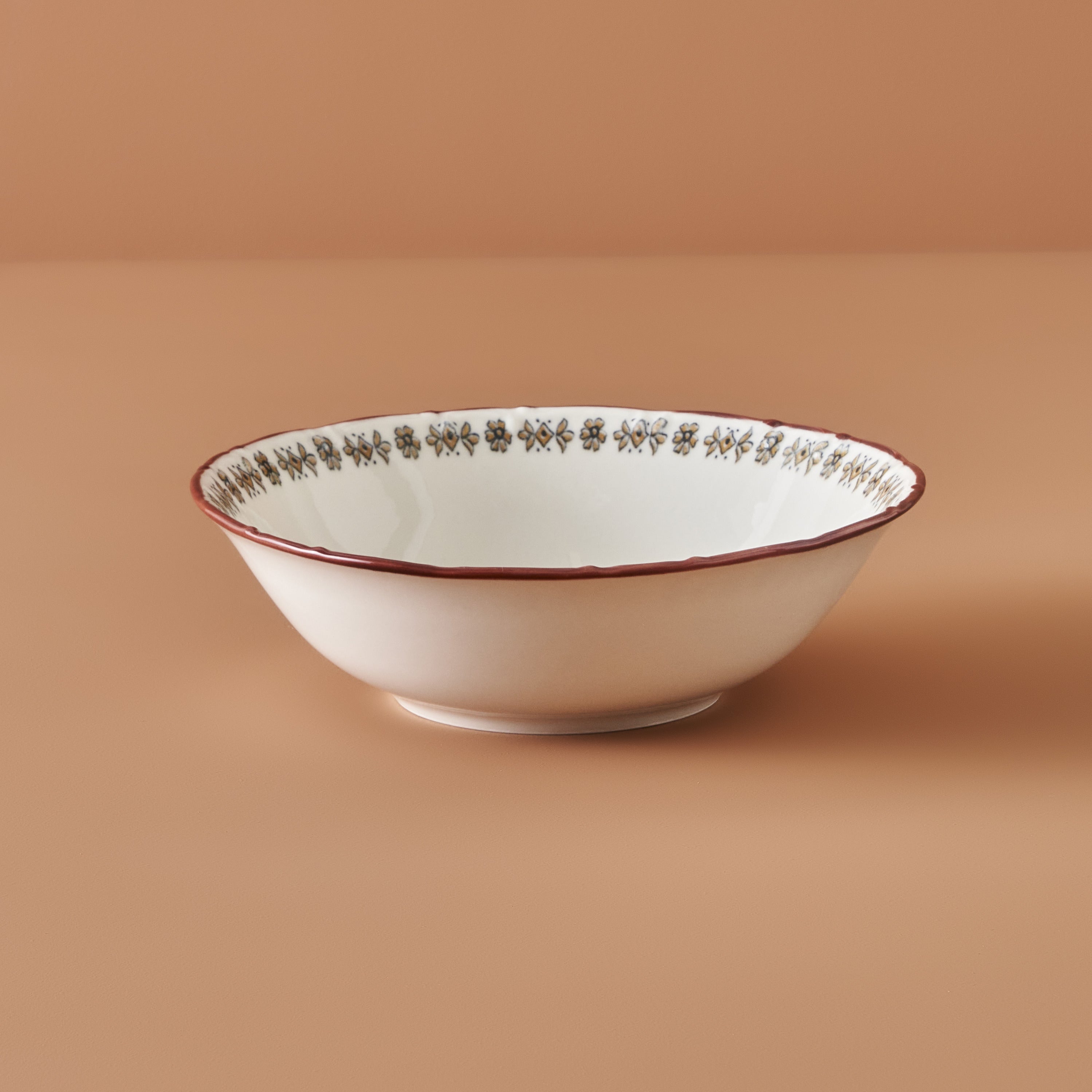 Indian Porcelain Salad Bowl