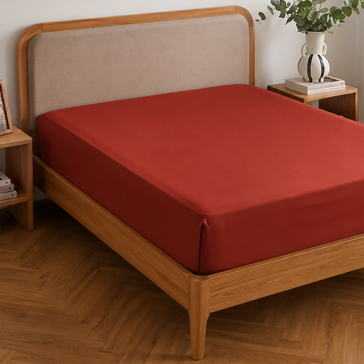 Cotton Sateen Fitted Sheet