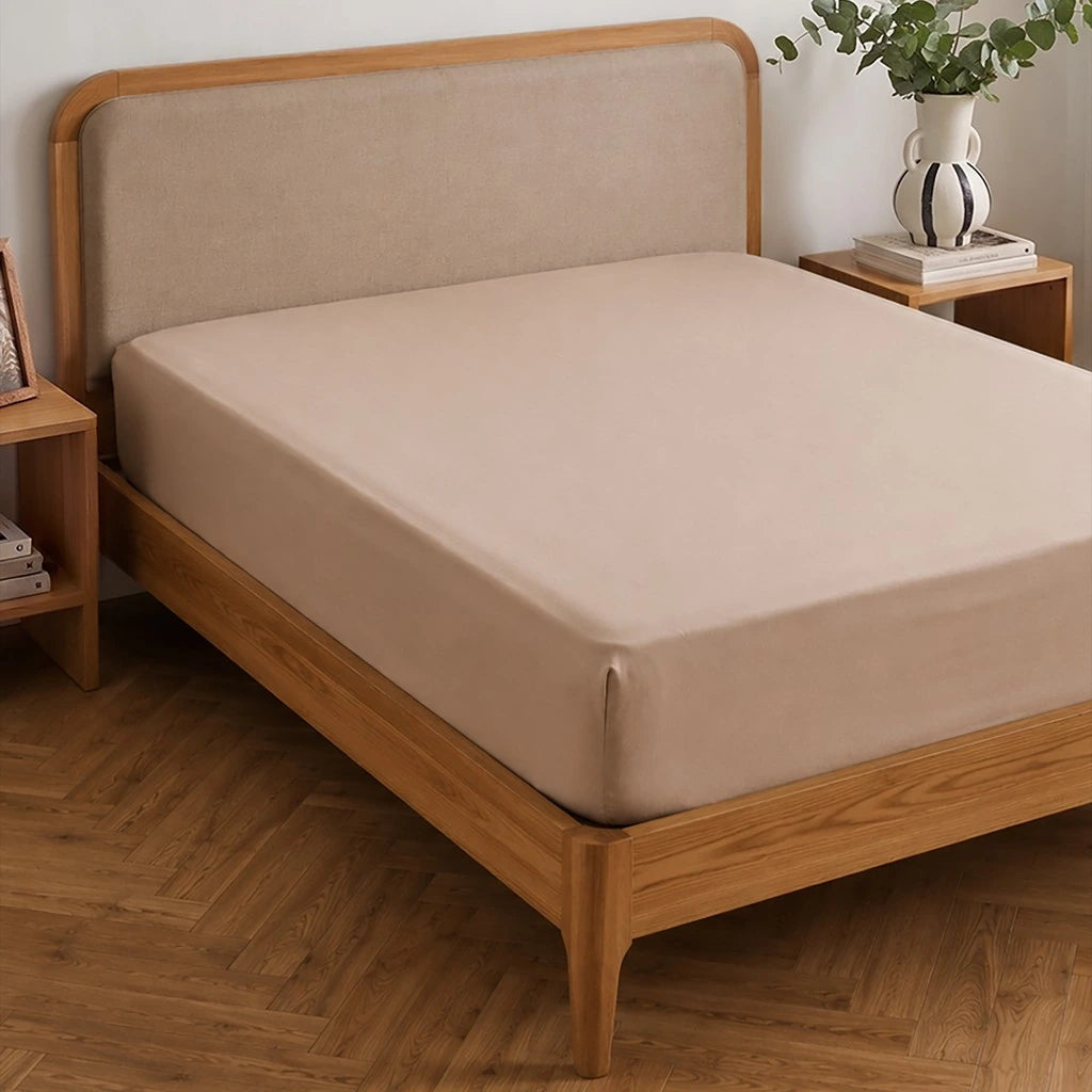 Cotton Sateen Fitted Sheet