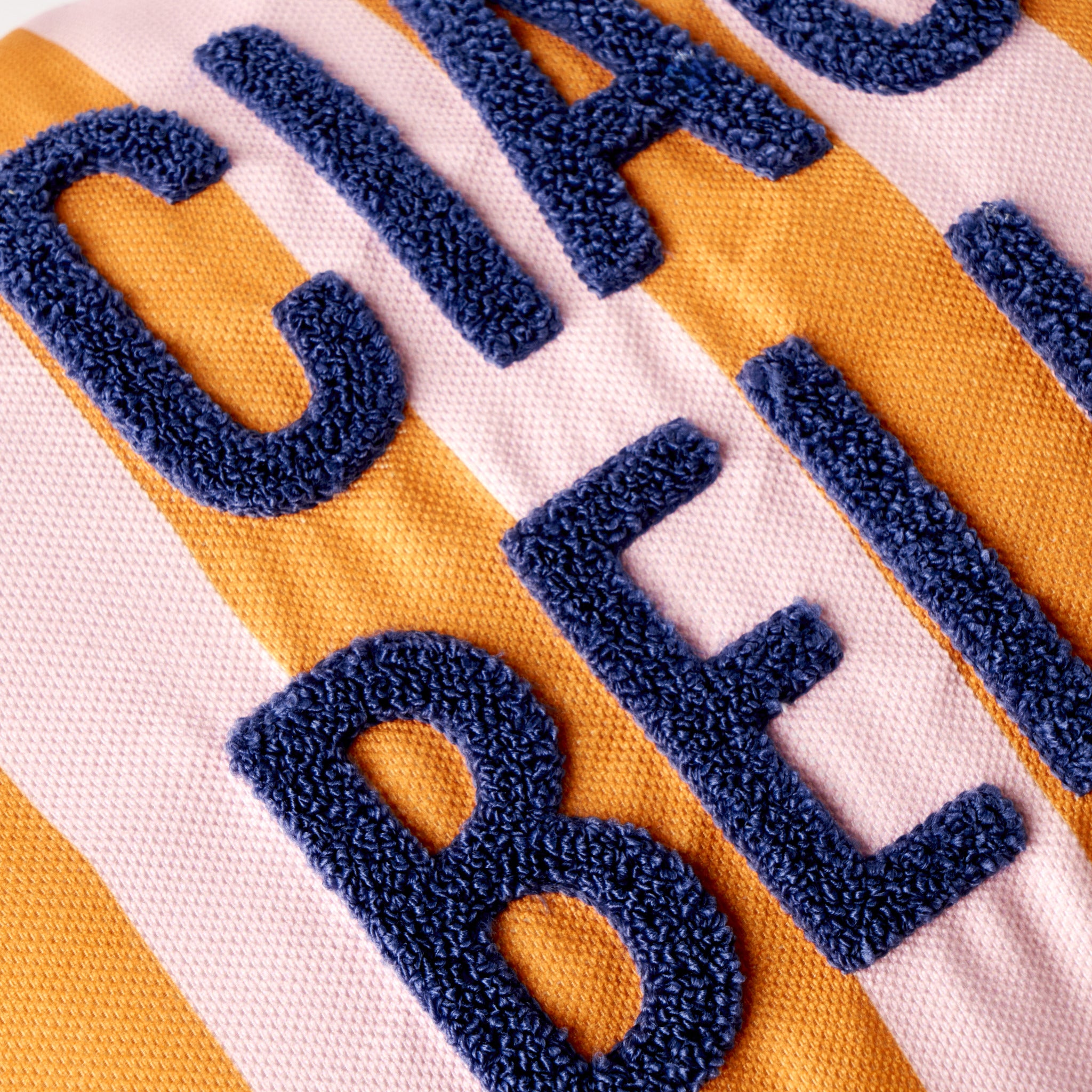 Line 'Ciao Bella' Punch Embroidered Cushion Cover