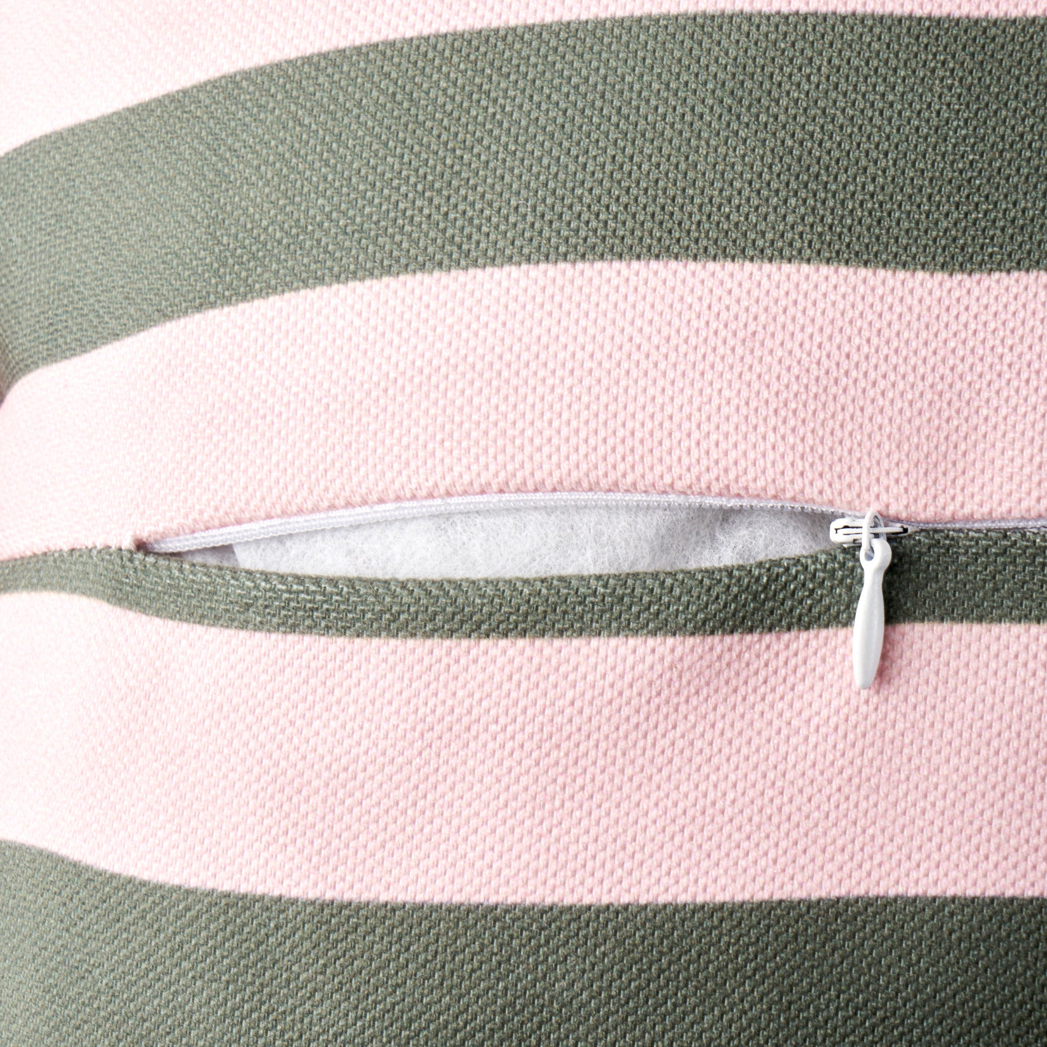 Line Punch Embroidered Cushion Cover