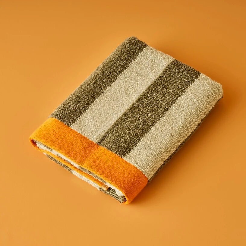 Line Striped Colourful Cotton Hand Towel