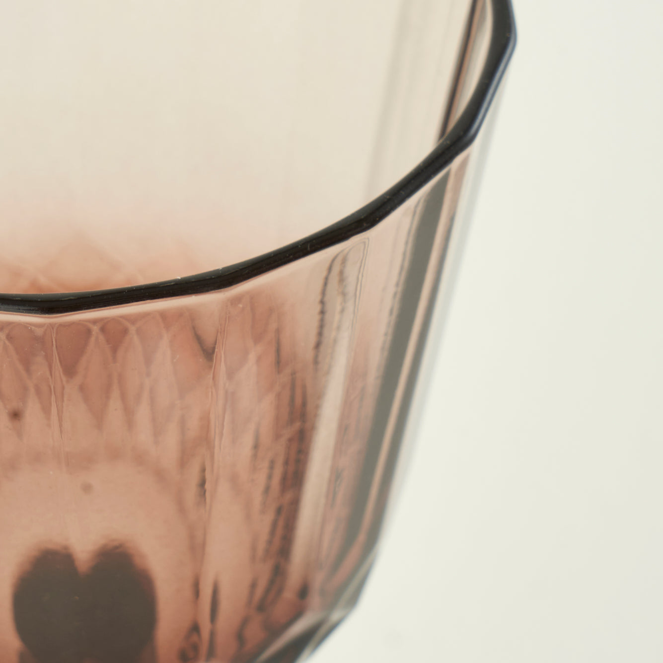 Colore Crystal Cut Wine Glass