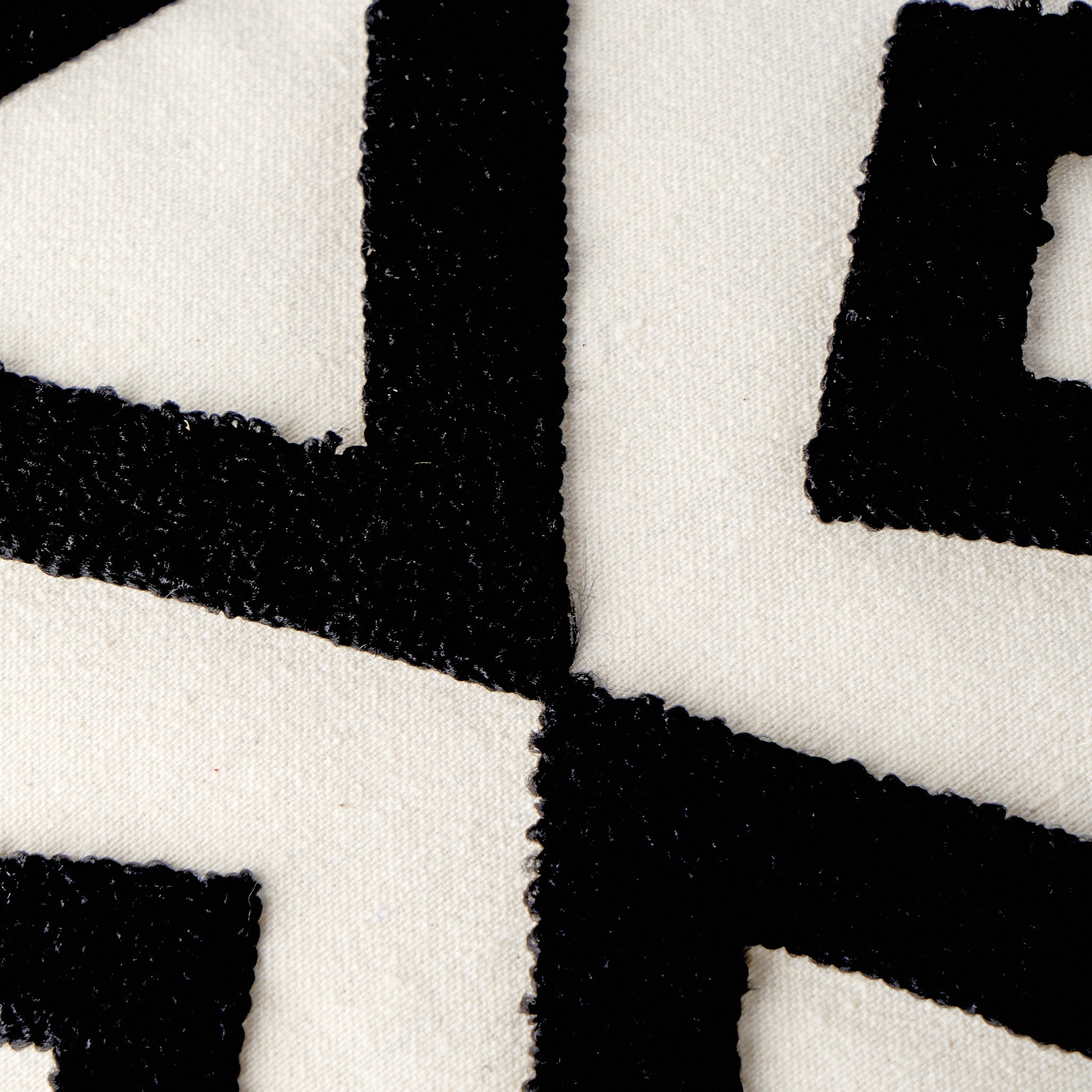 Helena Cotton Punch Embroidered Throw Pillow