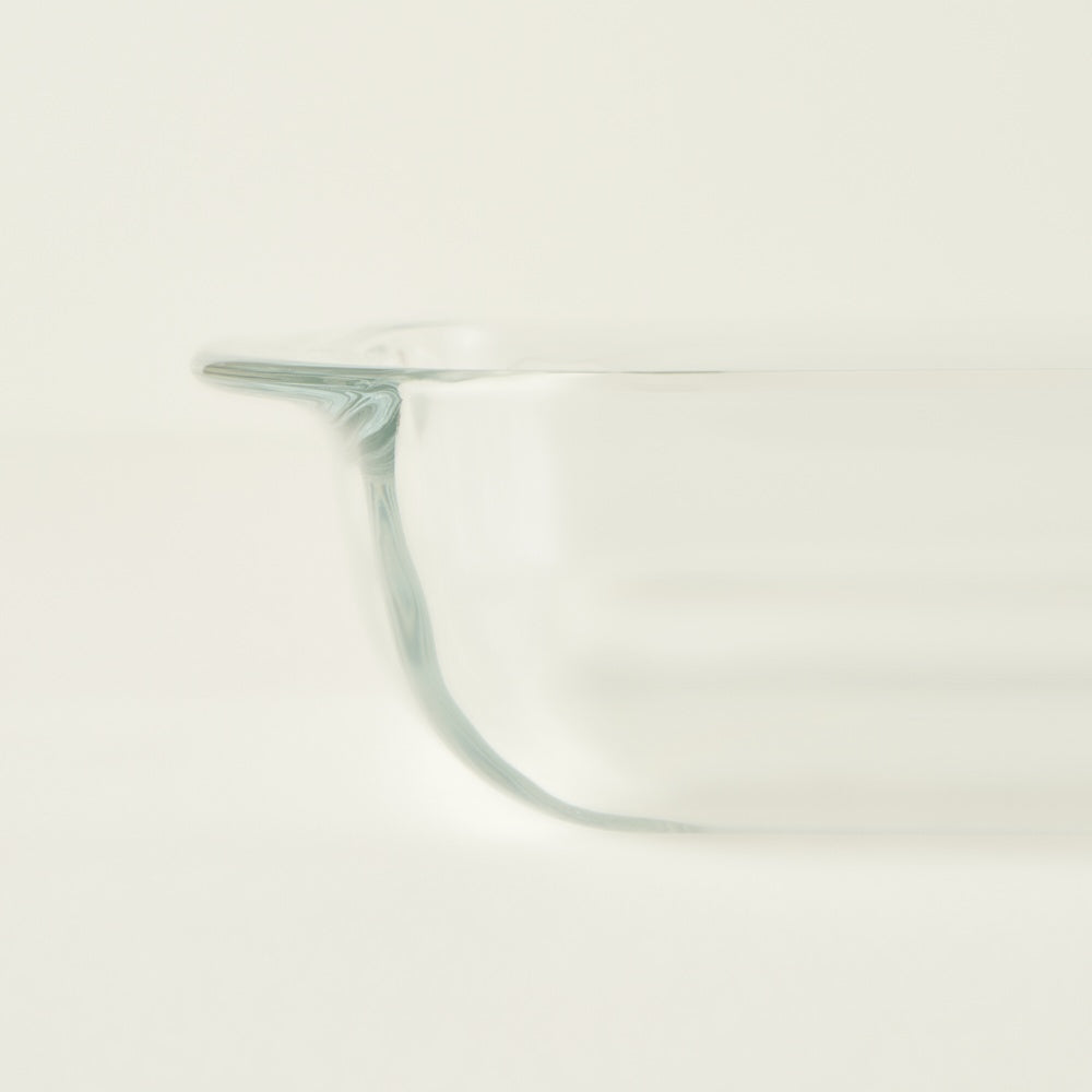 Sandy Glass Baking Dish design detail