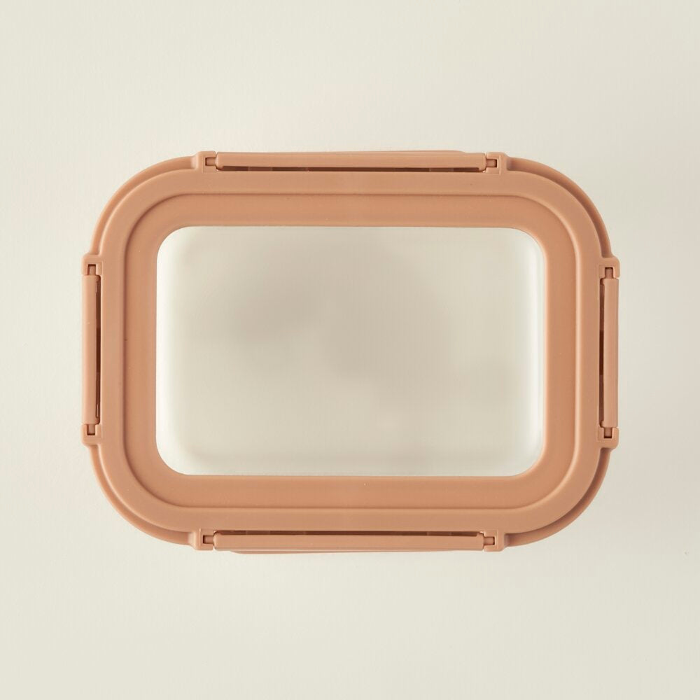 Terra Airtight Glass Food Storage Container side view