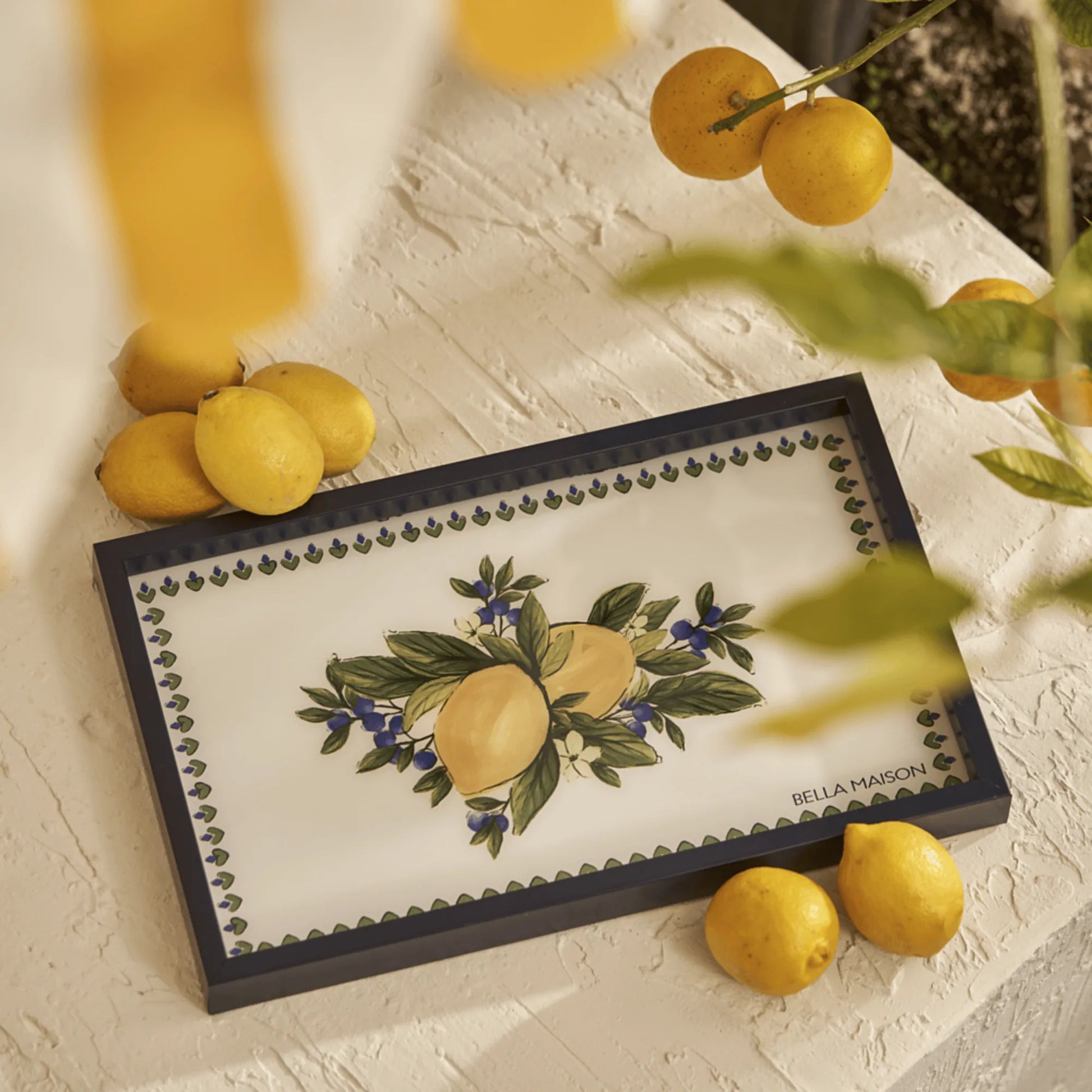 Lemoncello Decorative Tray