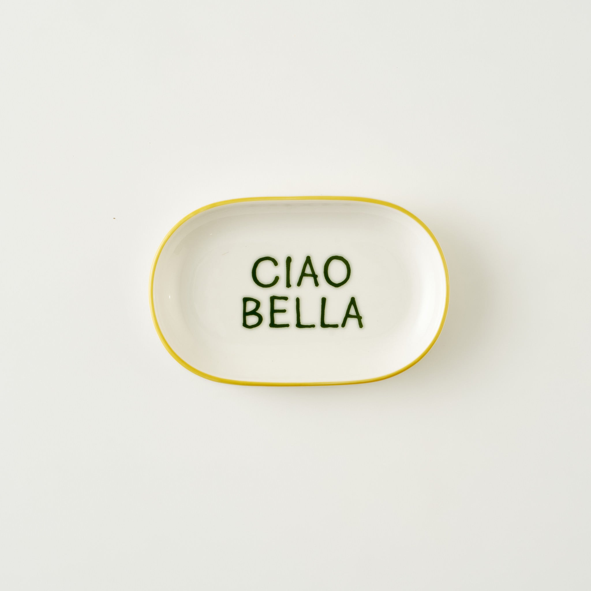 Line Oval Porcelain Serving Platter