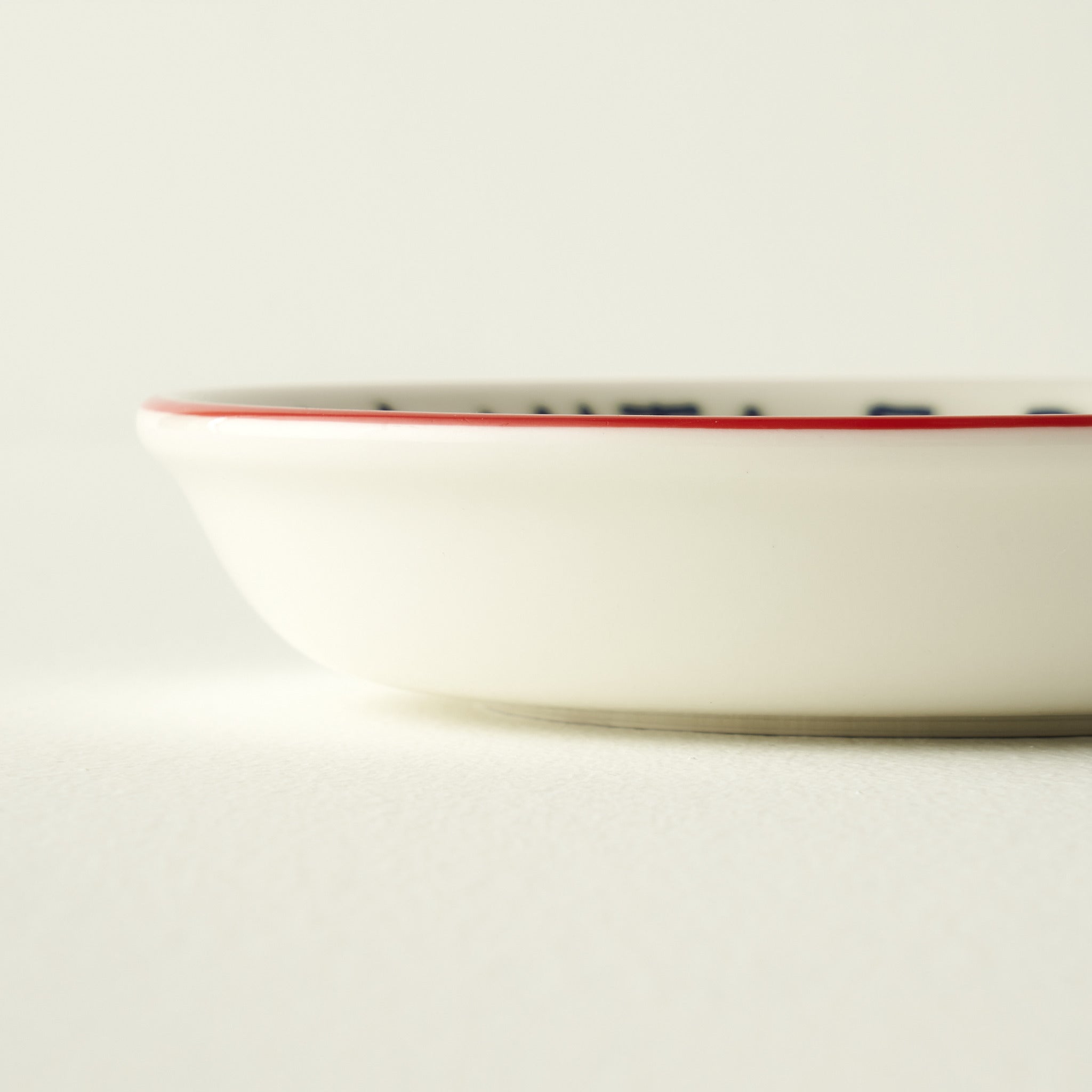 Line Large Porcelain Serving Bowl