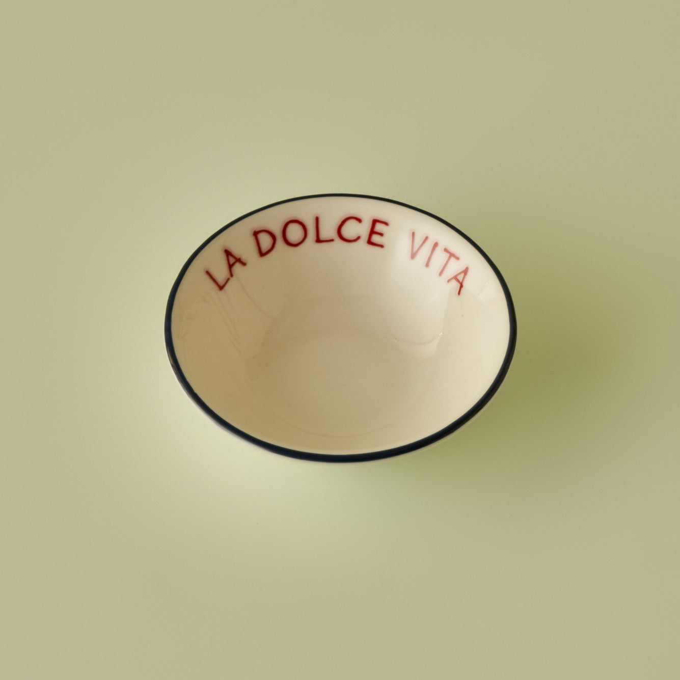 Line Porcelain Appetizer Bowl