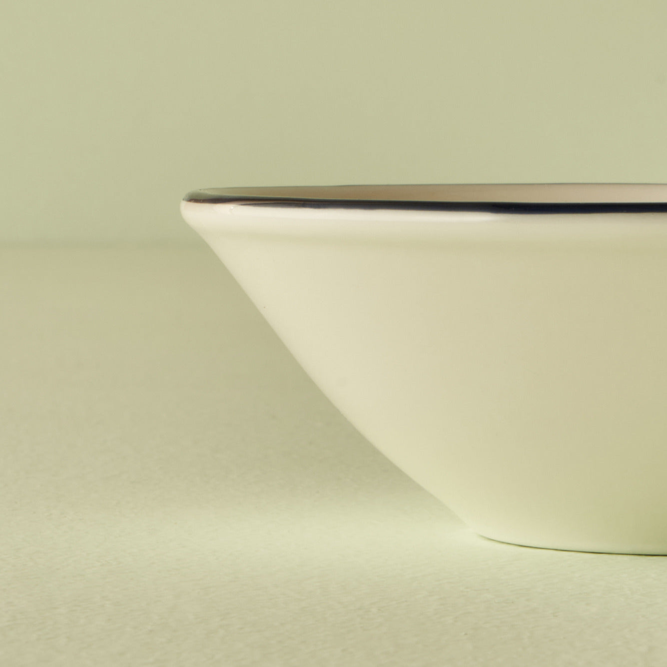 Line Porcelain Appetizer Bowl