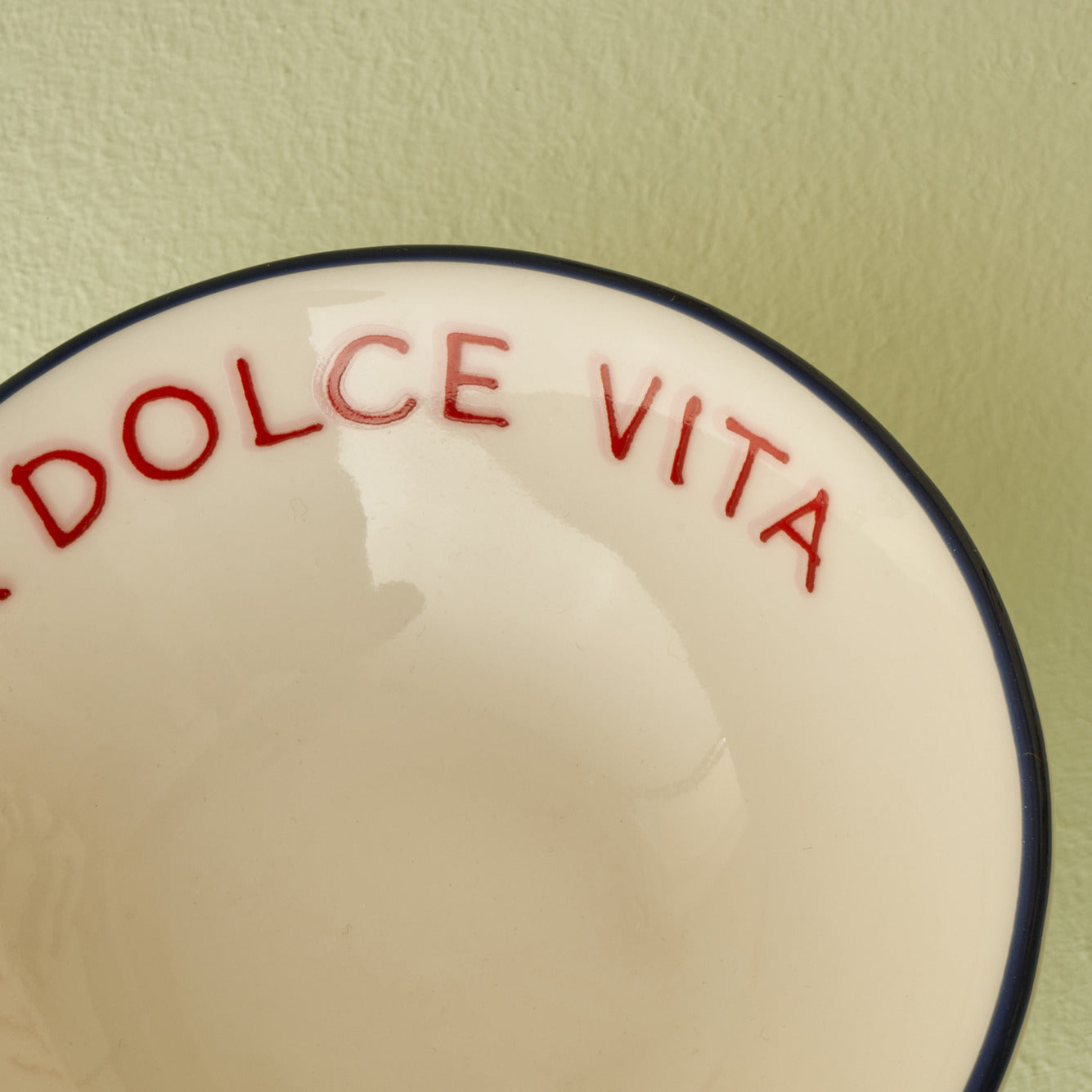 Line Porcelain Appetizer Bowl