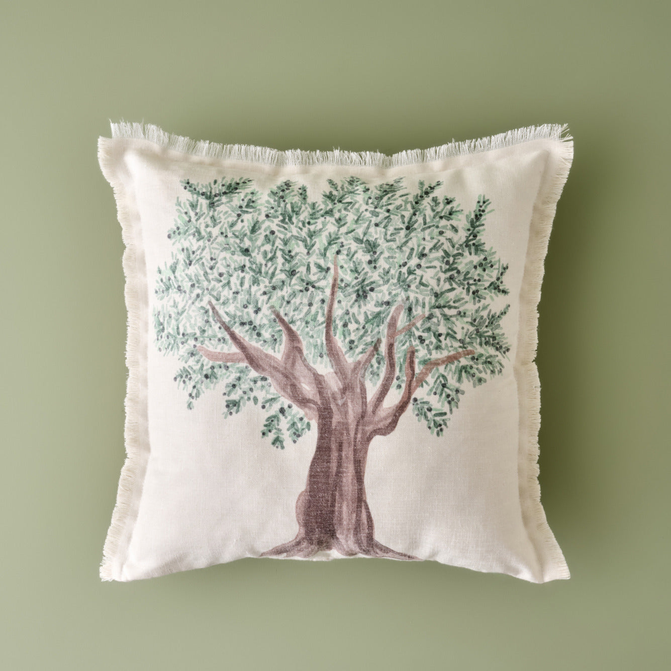 Olive Tree Cushion Cover