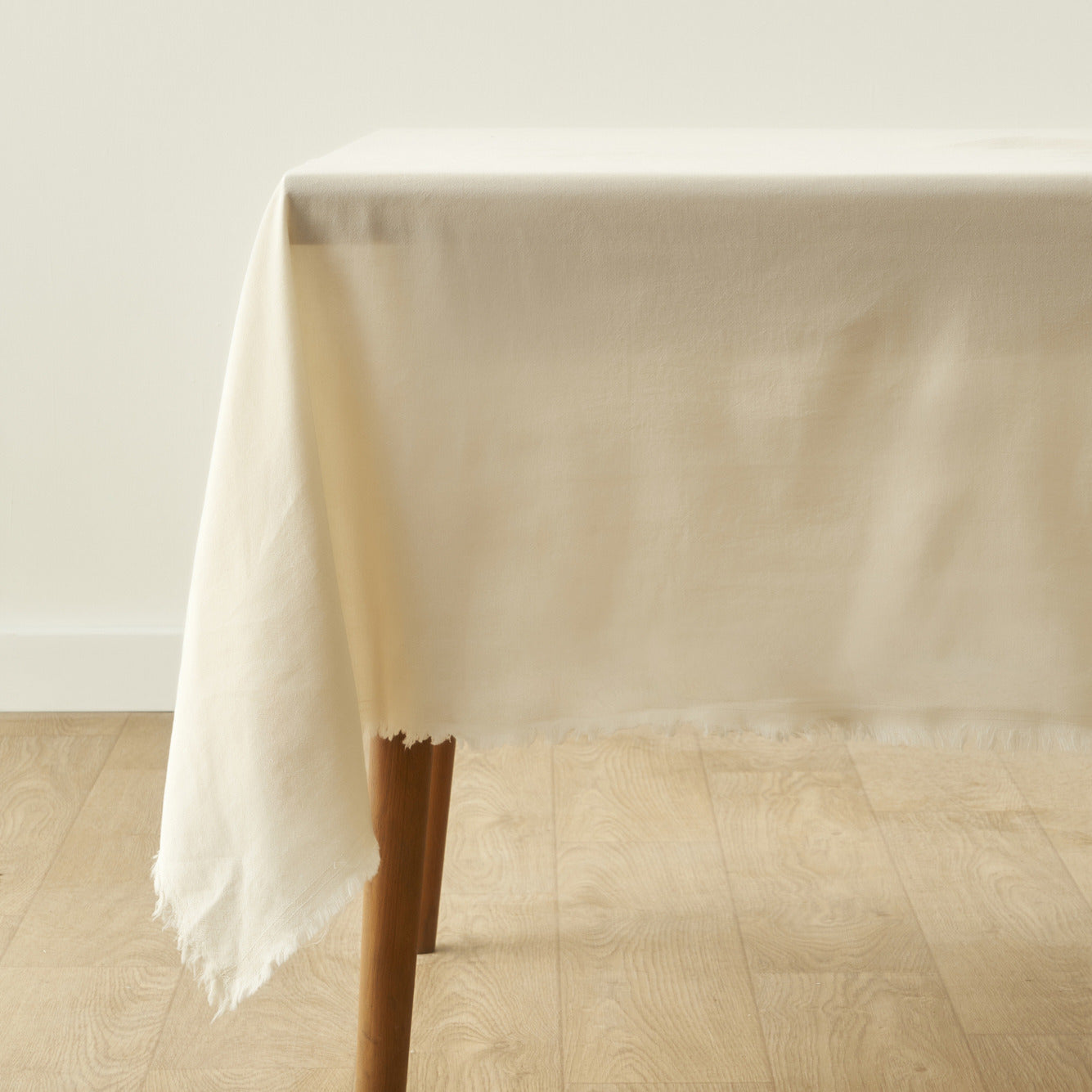 Olive Fringed Edge Tablecloth