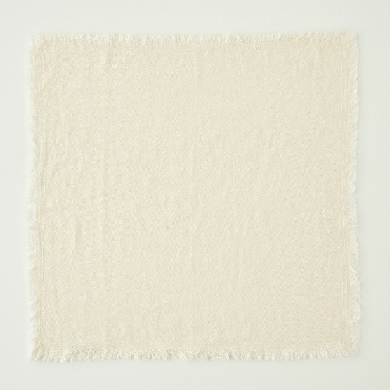 Olive Fringed Cotton Napkin