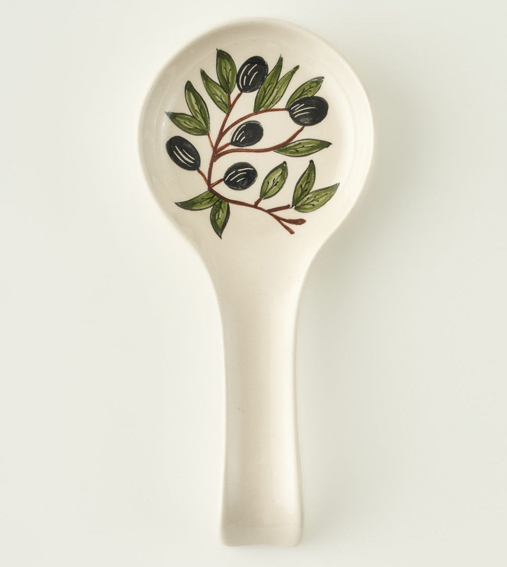 Olive Spoon Rest Dish