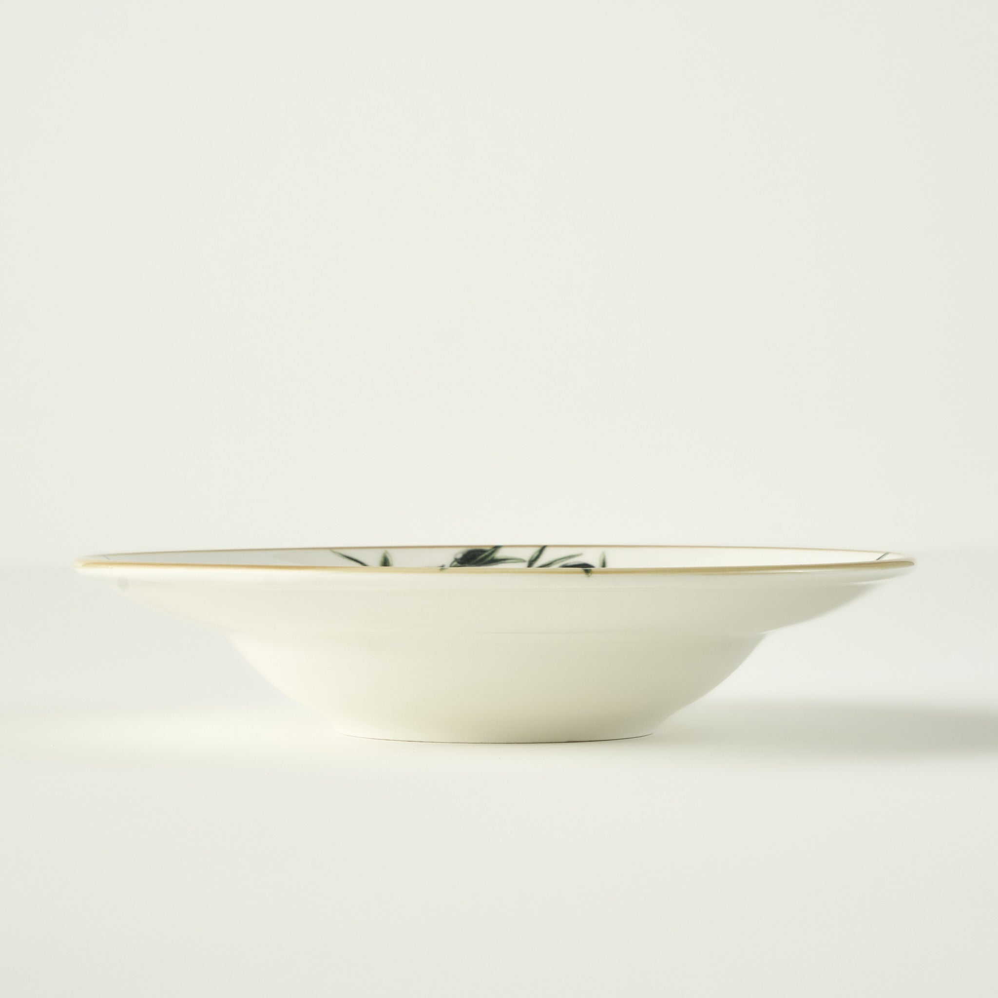 Olive Porcelain Pasta Bowl
