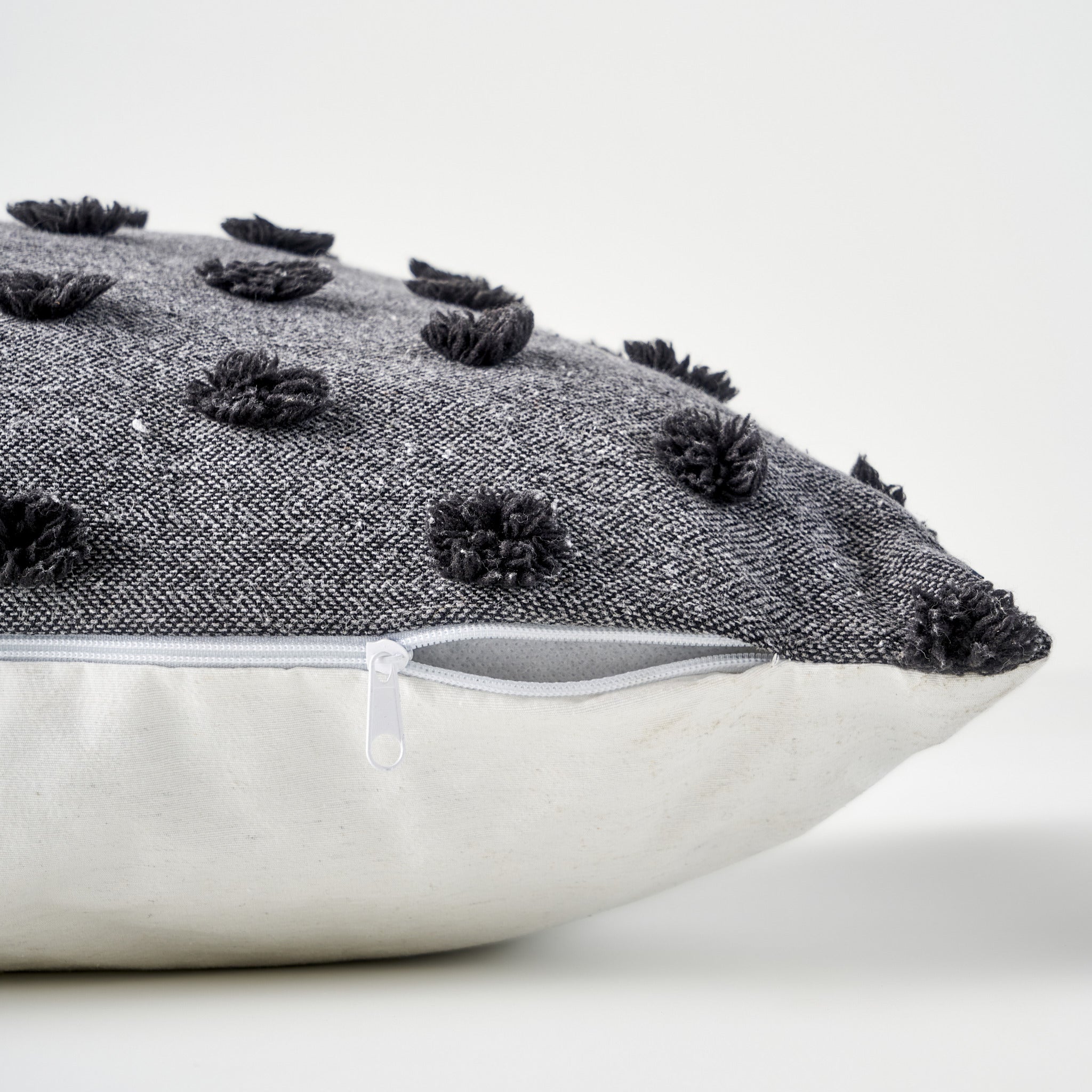 Maroc Cotton Dotted Throw Pillow