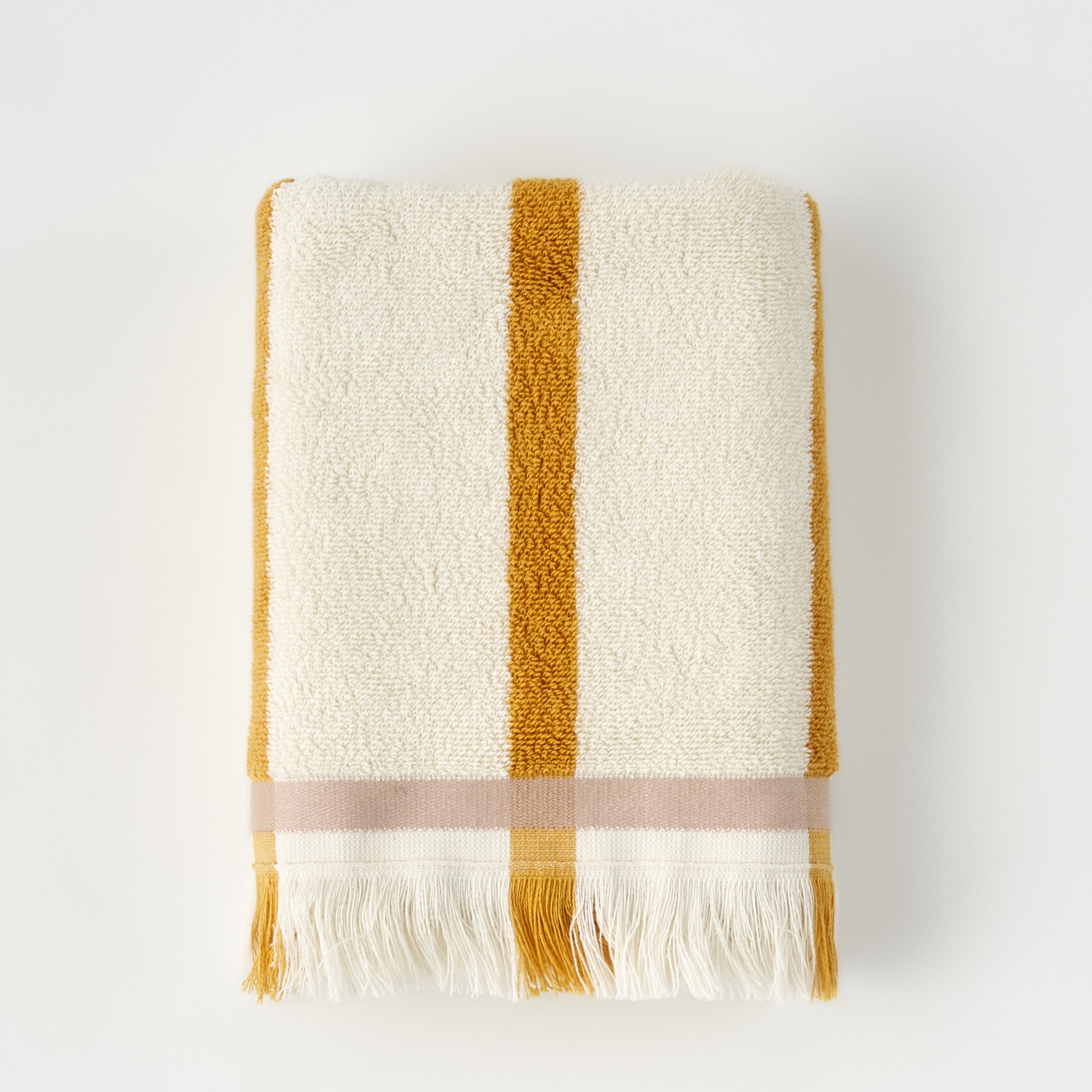Ella Striped Cotton Hand Towel