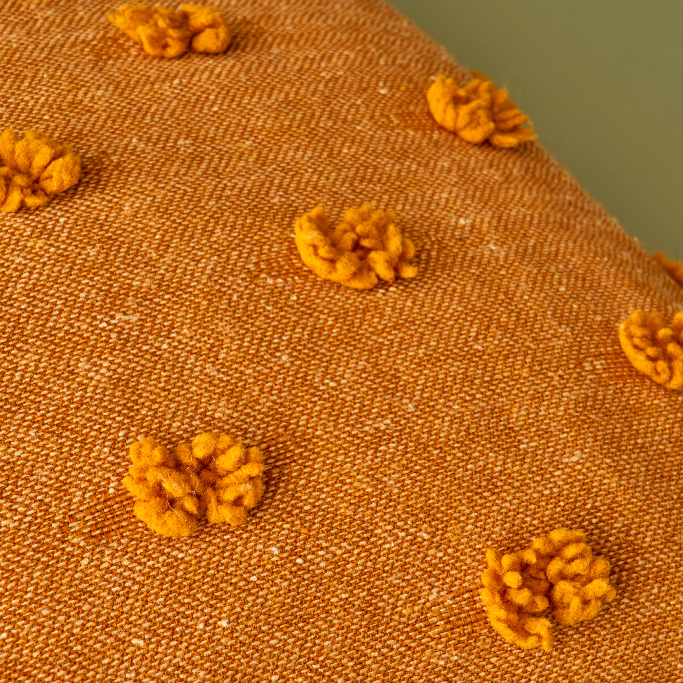 Maroc Cotton Dotted Throw Pillow