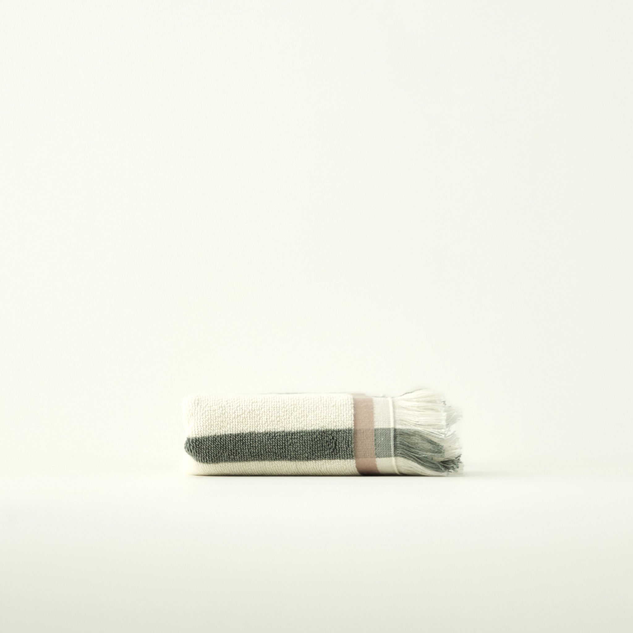 Ella Striped Cotton Washcloth