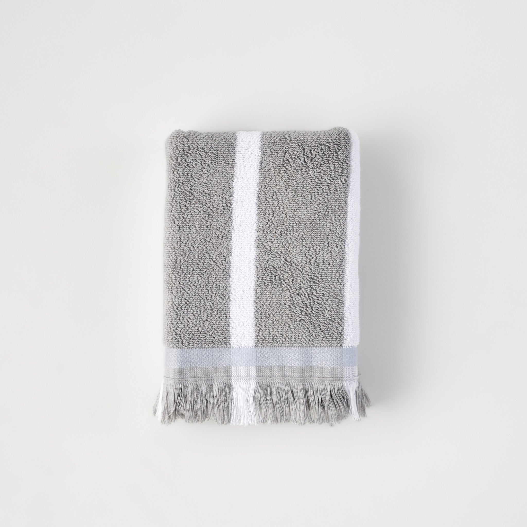 Ella Striped Cotton Washcloth