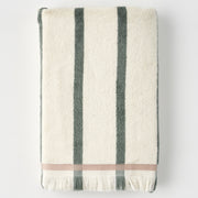 Ella Striped Cotton Bath Towel