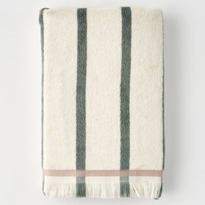Ella Striped Cotton Bath Towel