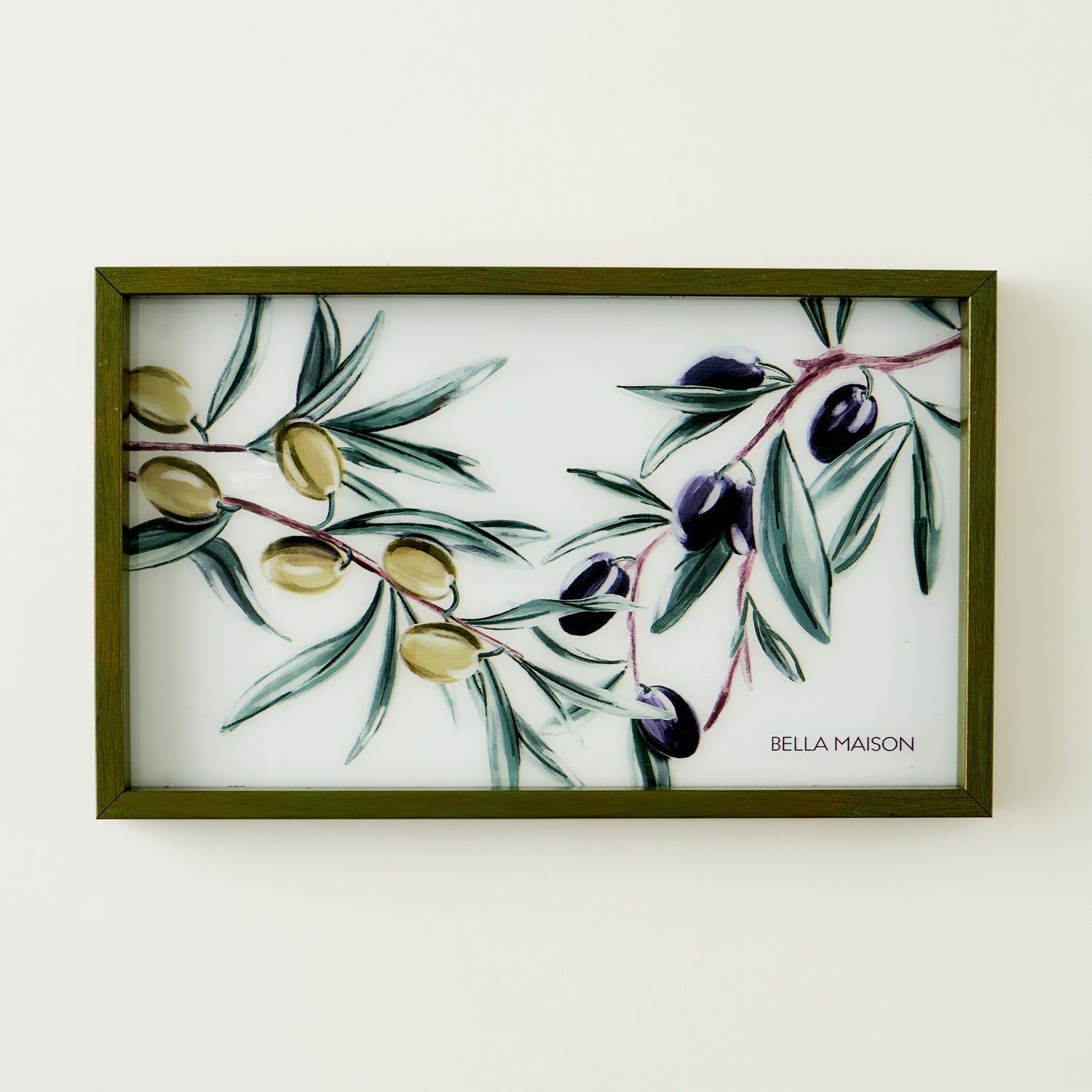 Olive Wooden Decorative Tray