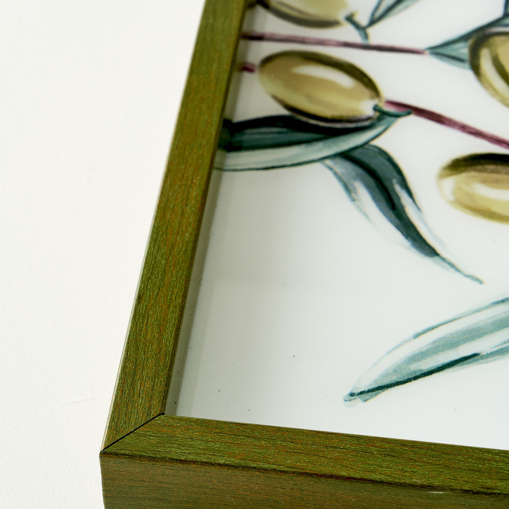 Olive Wooden Decorative Tray