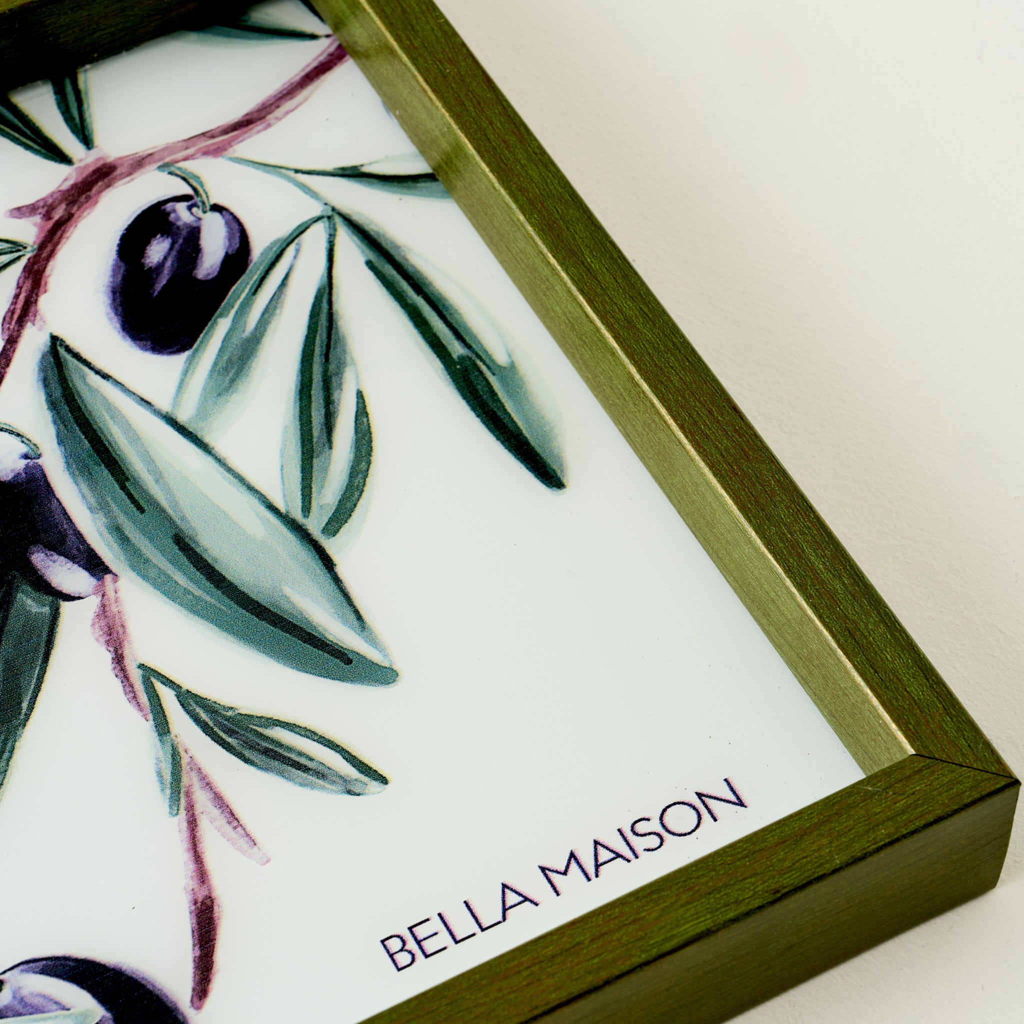 Olive Wooden Decorative Tray