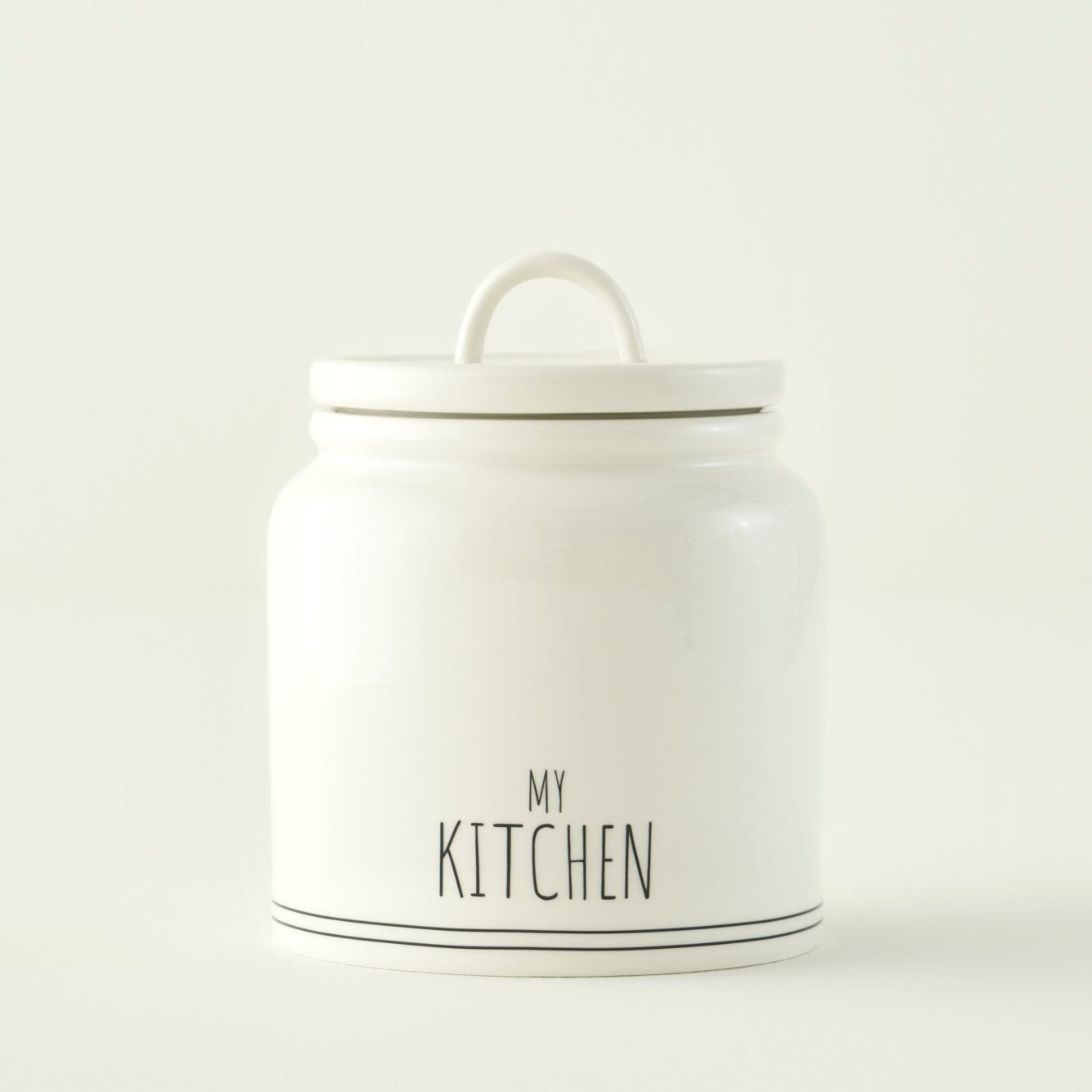 My Kitchen Porcelain Jar