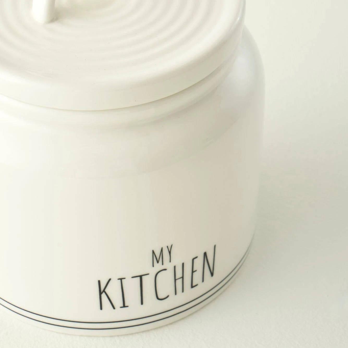 My Kitchen Porcelain Jar