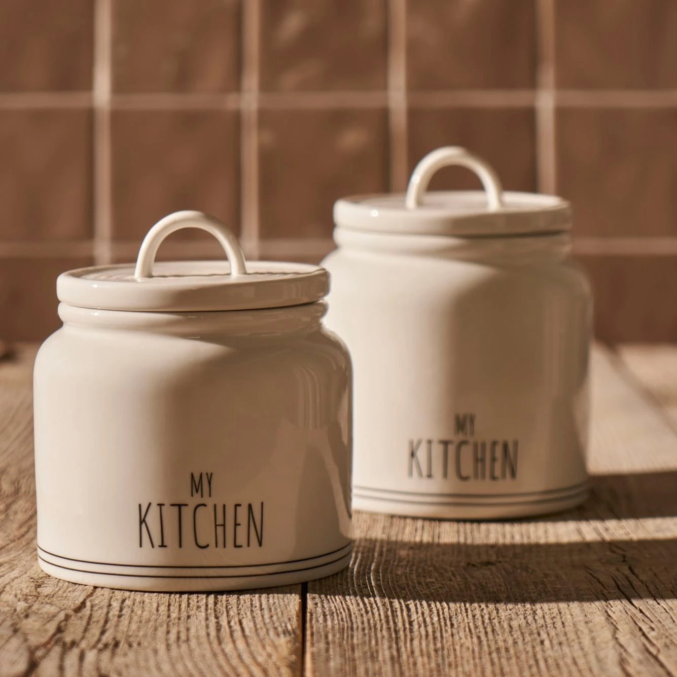 My Kitchen Porcelain Jar